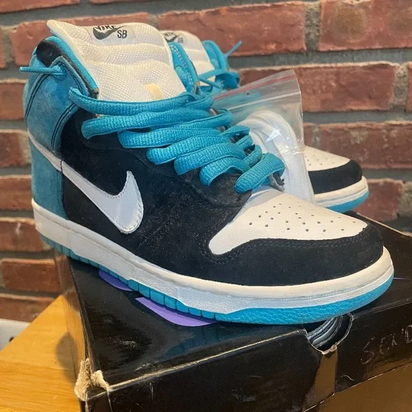 Nike SB Dunk High Send Help released 2006 sz 6 - Picture 1 of 4